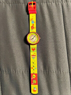 Flik Flak Happy Budgies Colorful Kids Watch